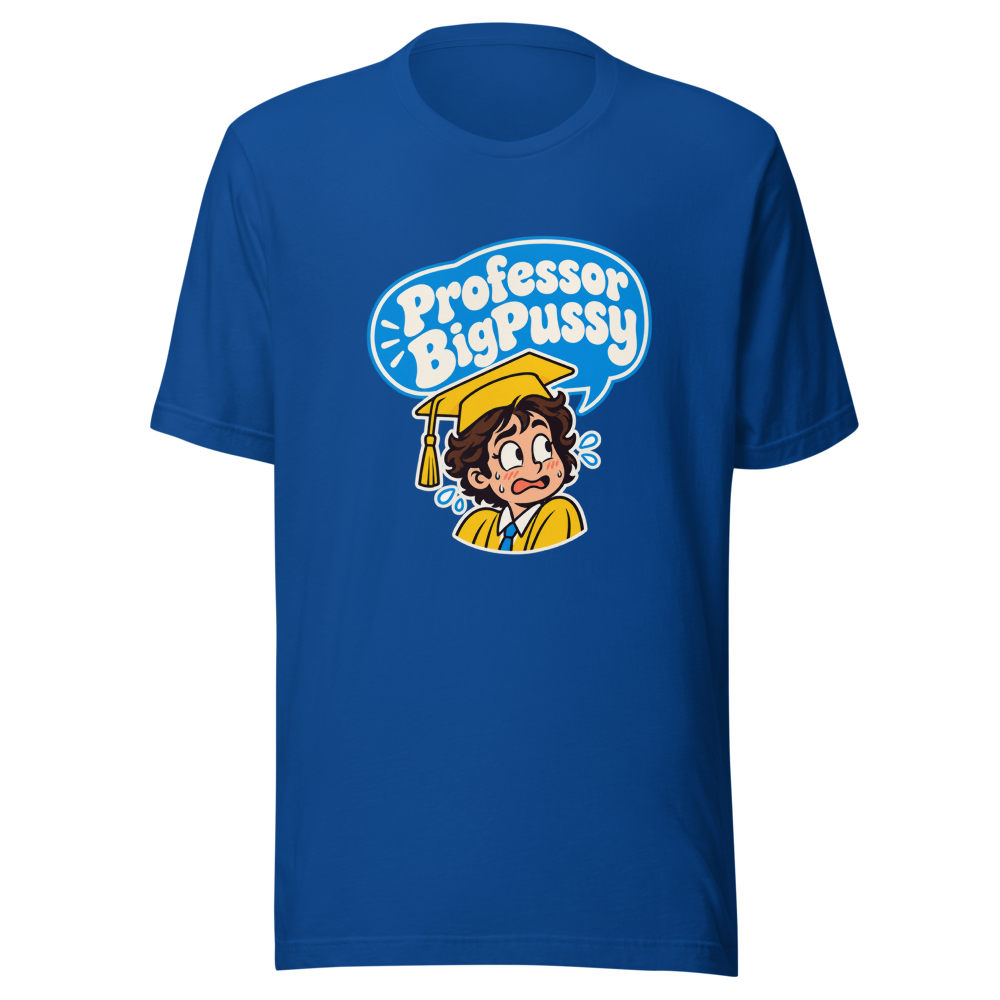 Professor BigPussy Viral Meme T-Shirt - Image 8