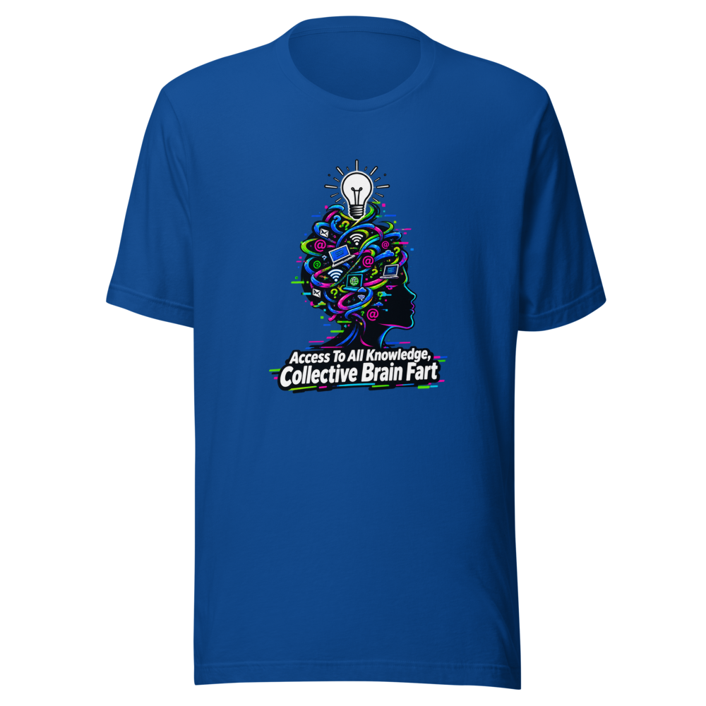 Modern Genius Tee: Information Overload - Image 8