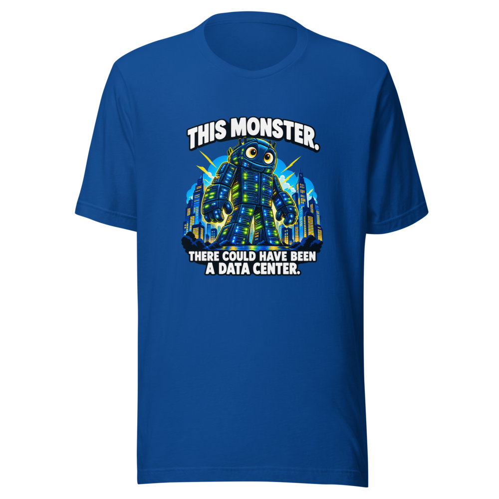 This Monster Data Center Viral Meme T-Shirt - Image 8