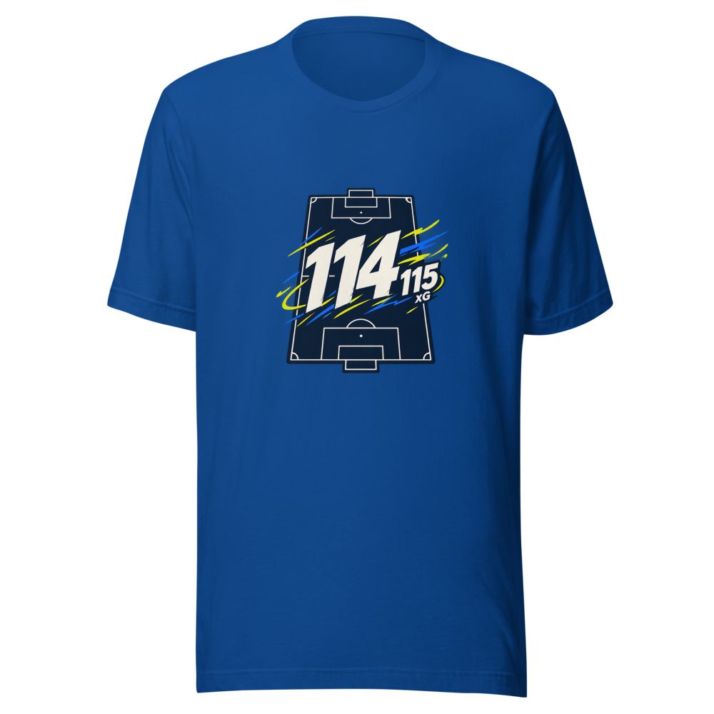 Man City's 114 Charges From 115 xG T-Shirt - Image 8