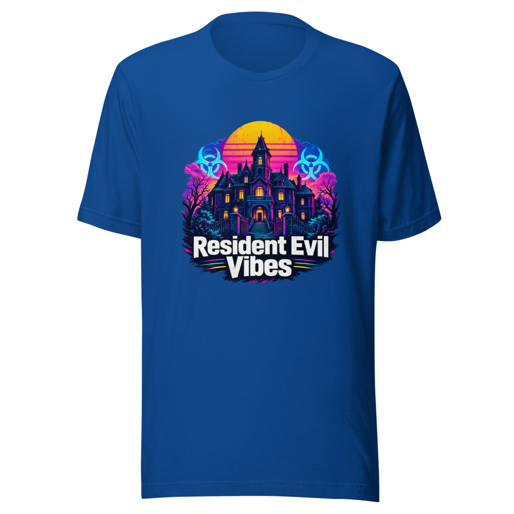 Resident Evil Vibes: Retro Horror Nostalgia Tee - Image 8