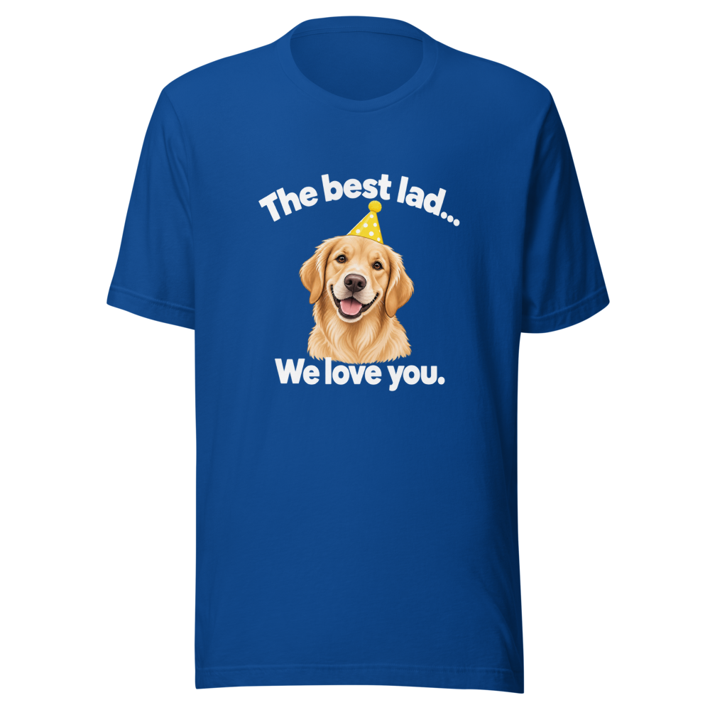 Best Lad Love You Iconic Quote T-Shirt - Image 8