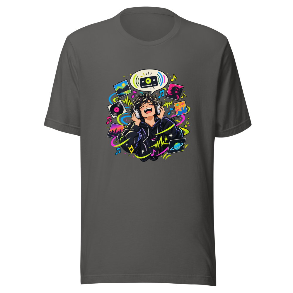 Music Rec Vibes Tee - How It Feels - Image 11