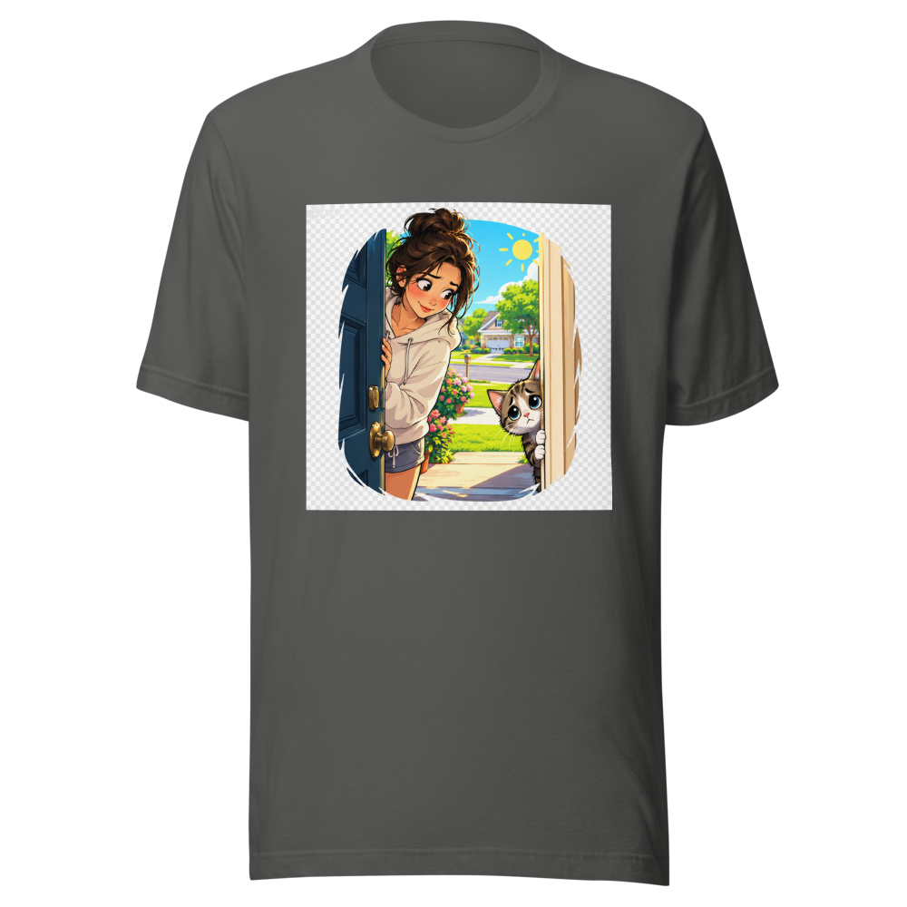 Neighbor Cat Rescue Mission Cool T-Shirt - Image 11