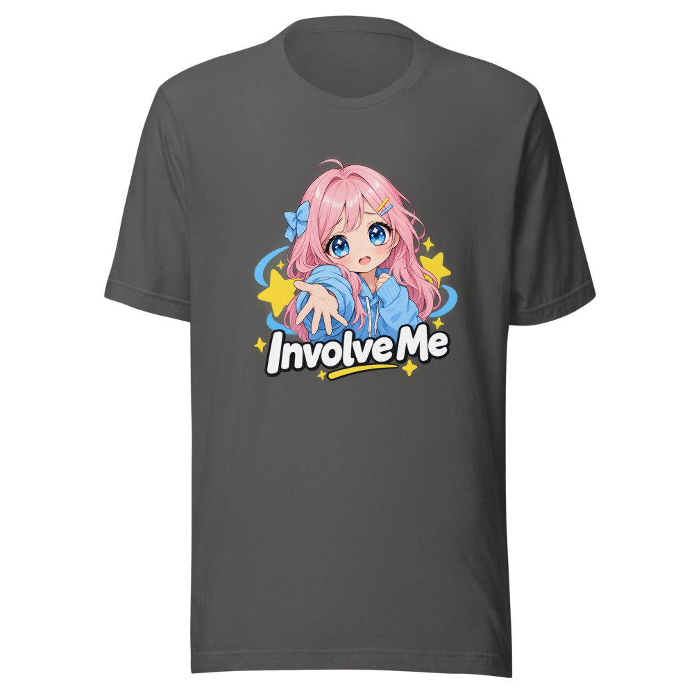 Involve Me T-Shirt: Viral Meme & Kawaii Art - Image 11