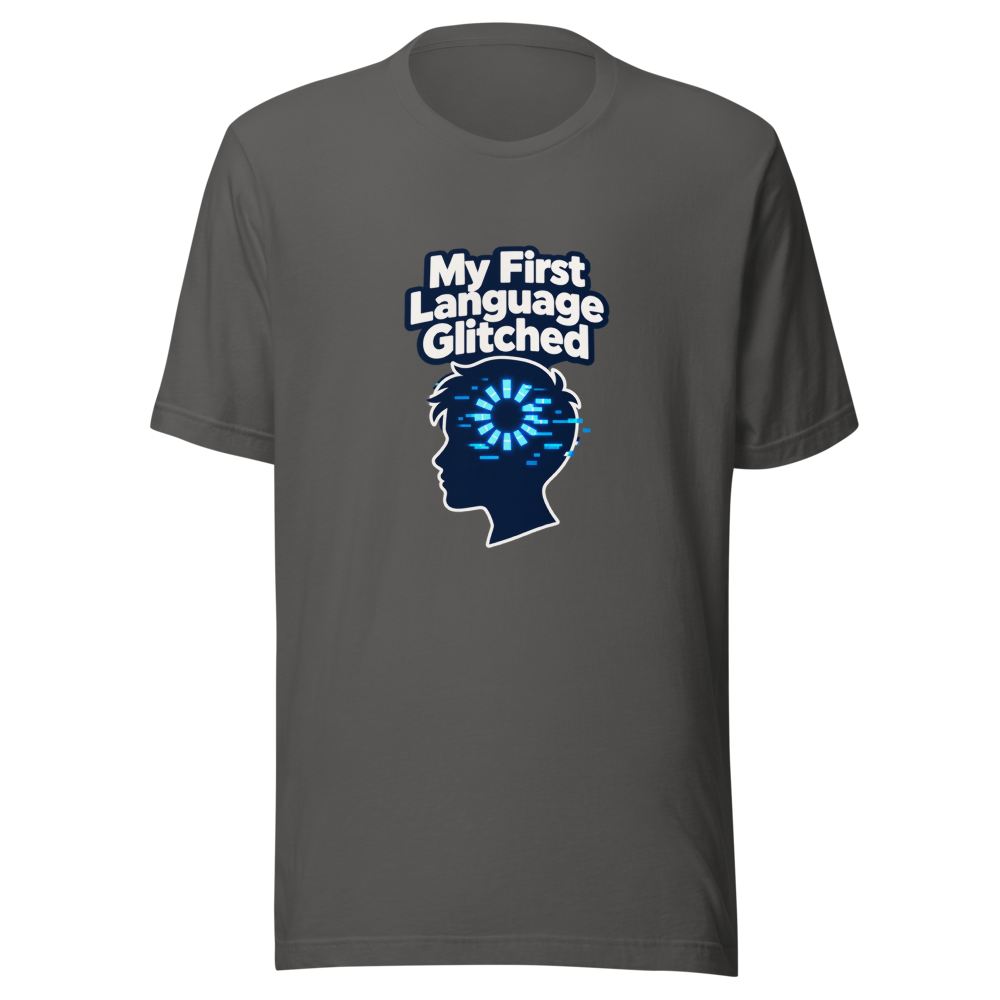 First Language Freeze T-Shirt: Brain Glitch Tee - Image 11