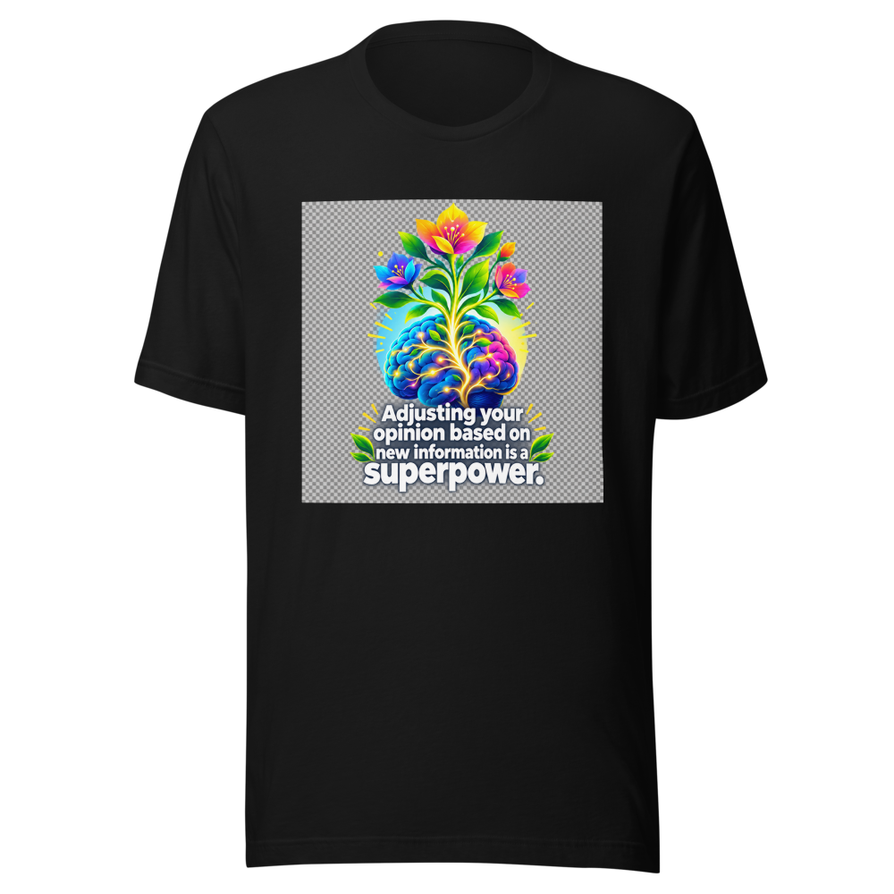 Grow Your Mind: New Info, New You Tee - Image 2