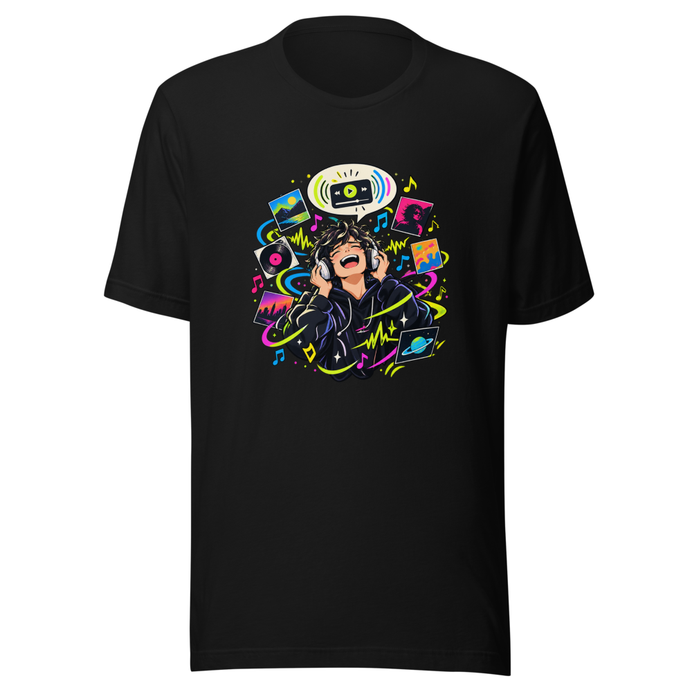 Music Rec Vibes Tee - How It Feels - Image 2