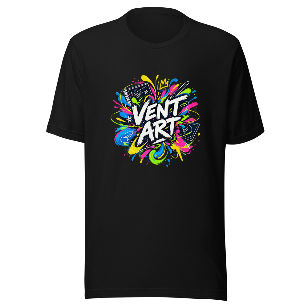 Vent Art Vibes: Express Yourself Tee - Image 2