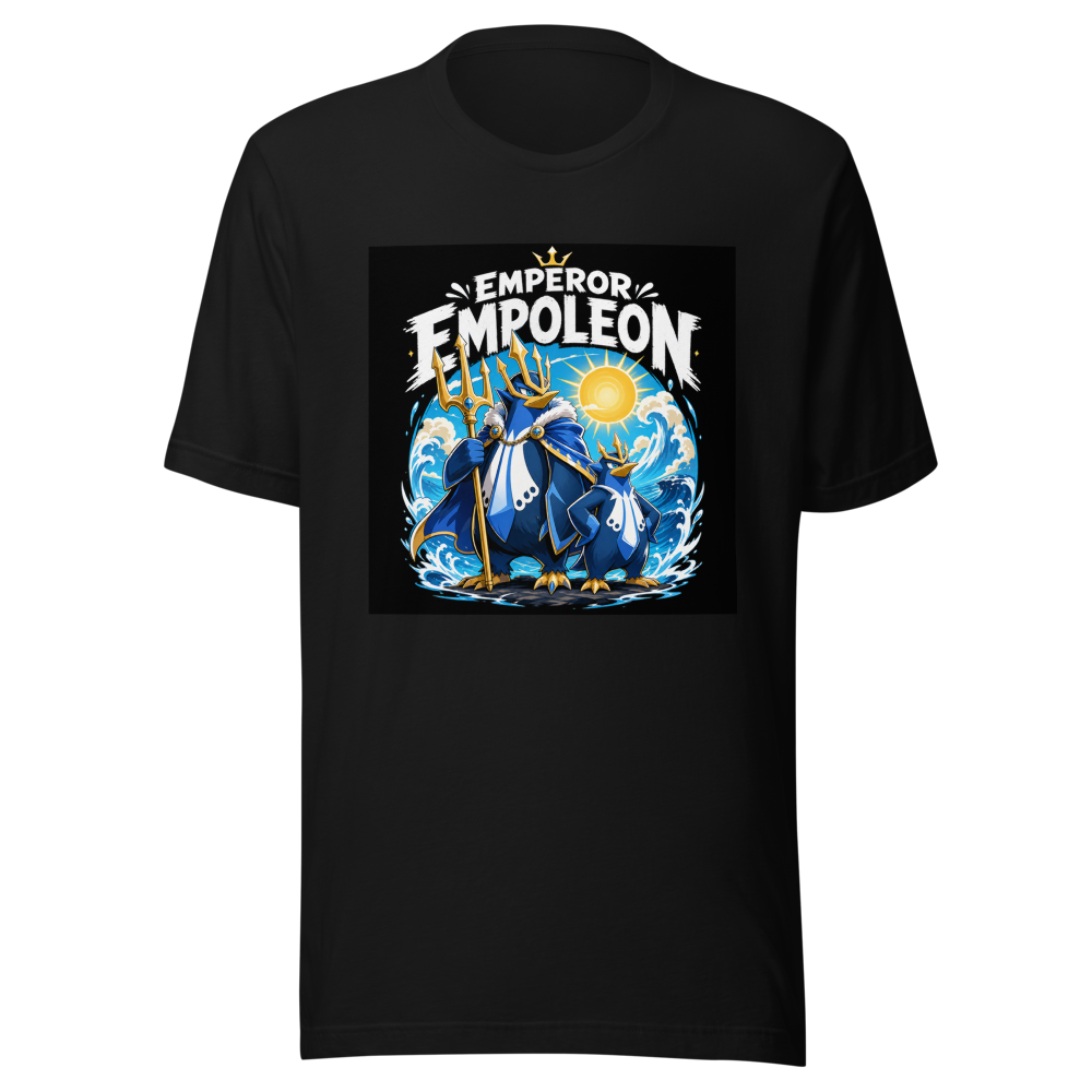 Empoleon Emperor & Son T-Shirt - Majestic Pokémon - Image 2