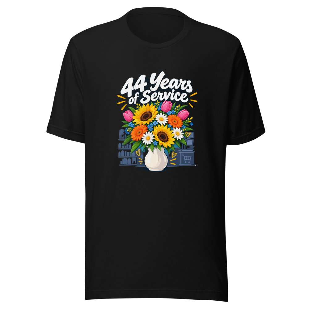 Gayle's 44 Years of Service Retirement Tee - Image 2