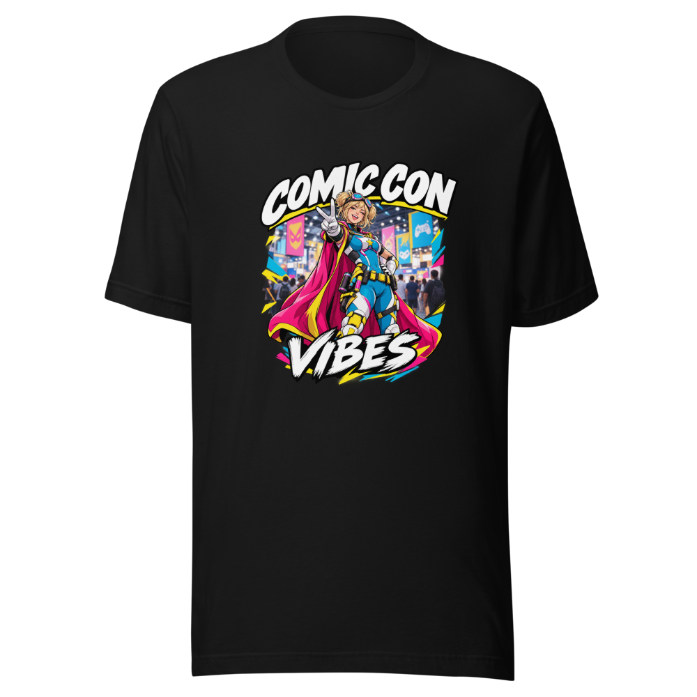 Comic Con Vibes T-Shirt - Image 2