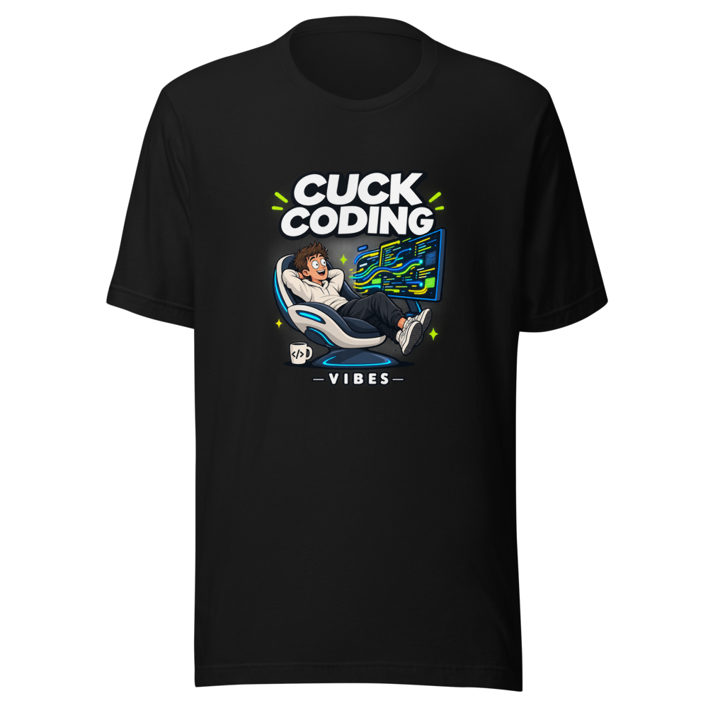 Cuck Coding Vibes T-Shirt - Image 2