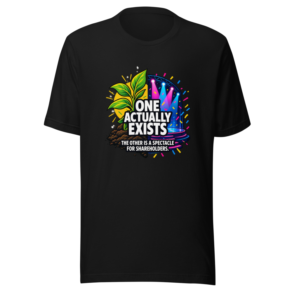 Shareholder Spectacle vs. Real Deal T-Shirt - Image 2