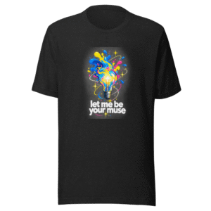 Be My Muse Aesthetic Art T-Shirt