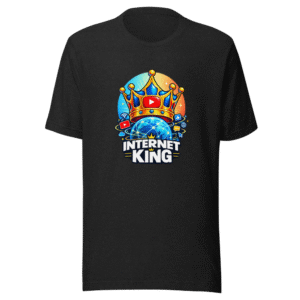 YouTube Dominance Internet King T-Shirt