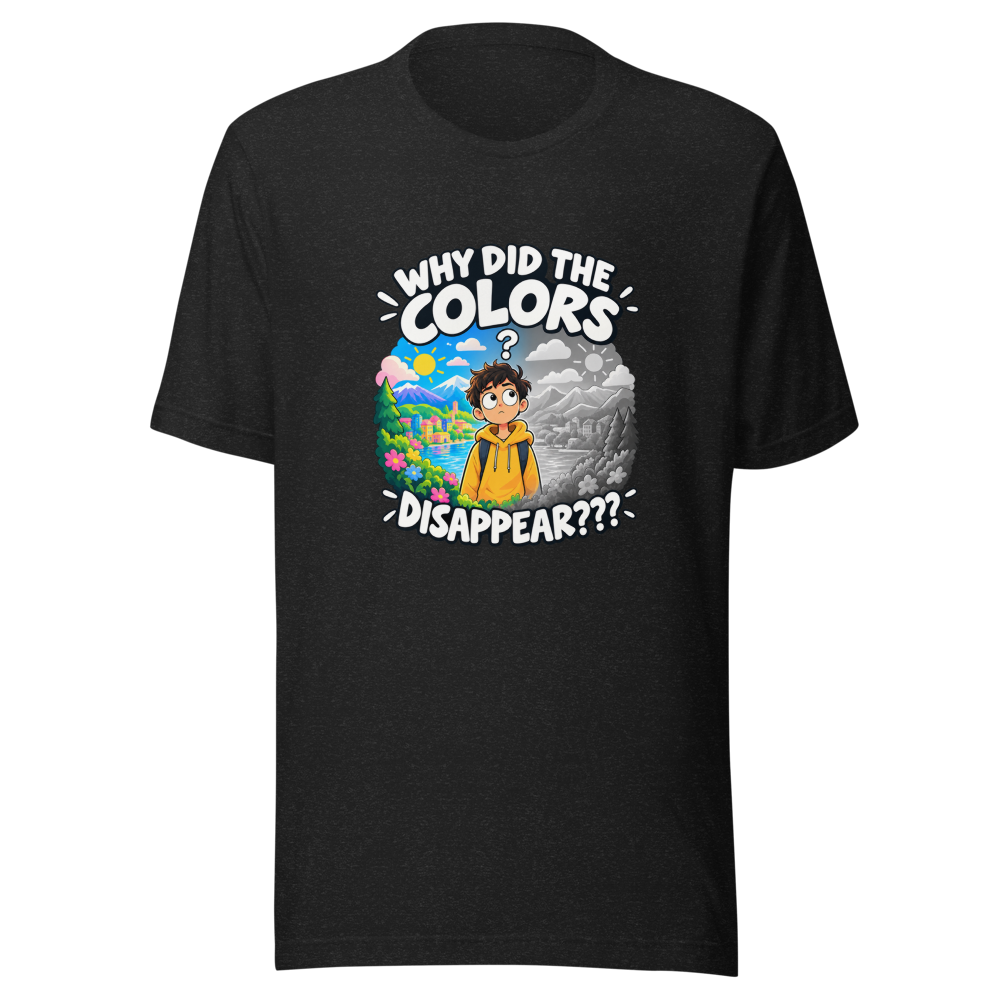 The Colors Disappeared Meme T-Shirt