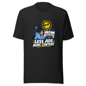 YouTube Ad Overload Tee