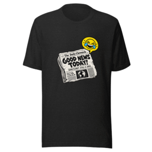 Hilarious Uni Satire Newspaper Tee