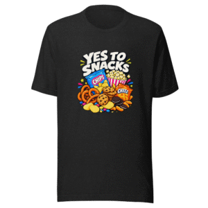 Snack Attack Party Tee: Fuel Your Fun