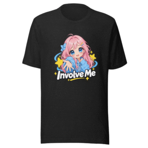 Involve Me T-Shirt: Viral Meme & Kawaii Art