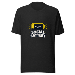 Social Battery Recharge Tee