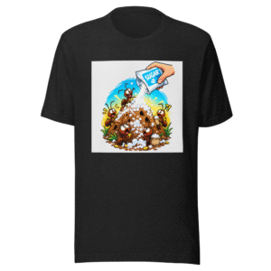 Ant Hill Economy Crash Funny Meme T-Shirt