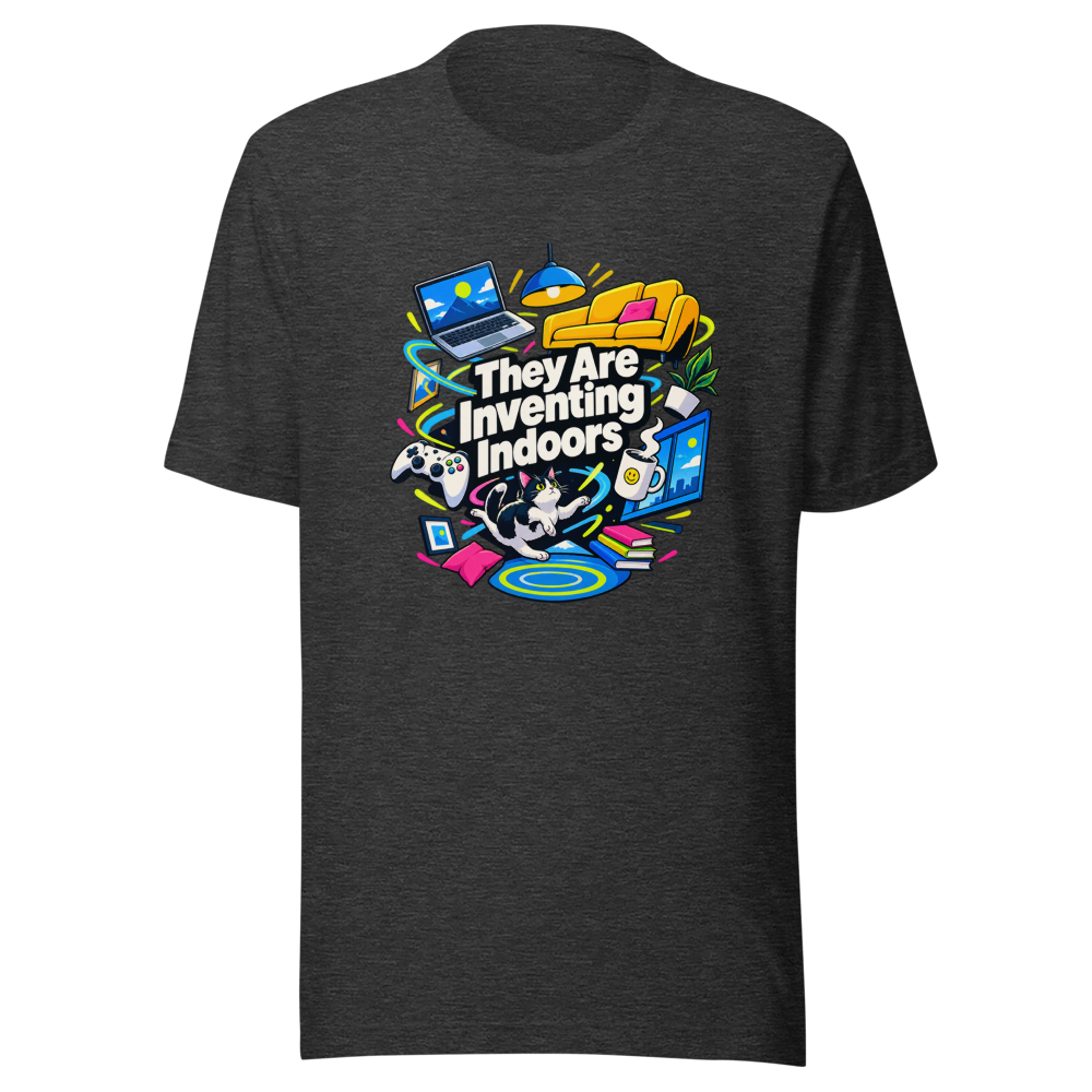 They Are Inventing Indoors T-Shirt - Image 9