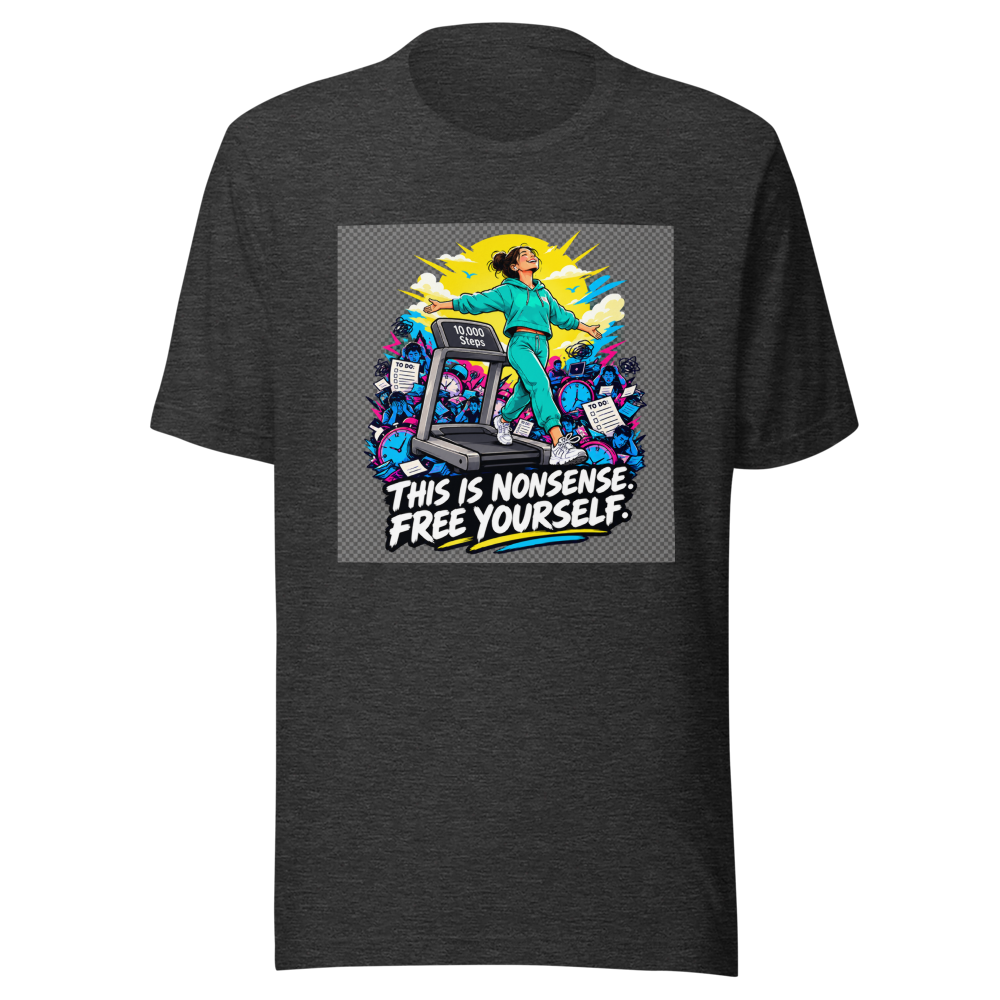Escape the Hustle Culture Propaganda T-Shirt - Image 9