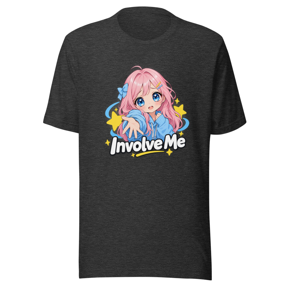 Involve Me T-Shirt: Viral Meme & Kawaii Art - Image 9