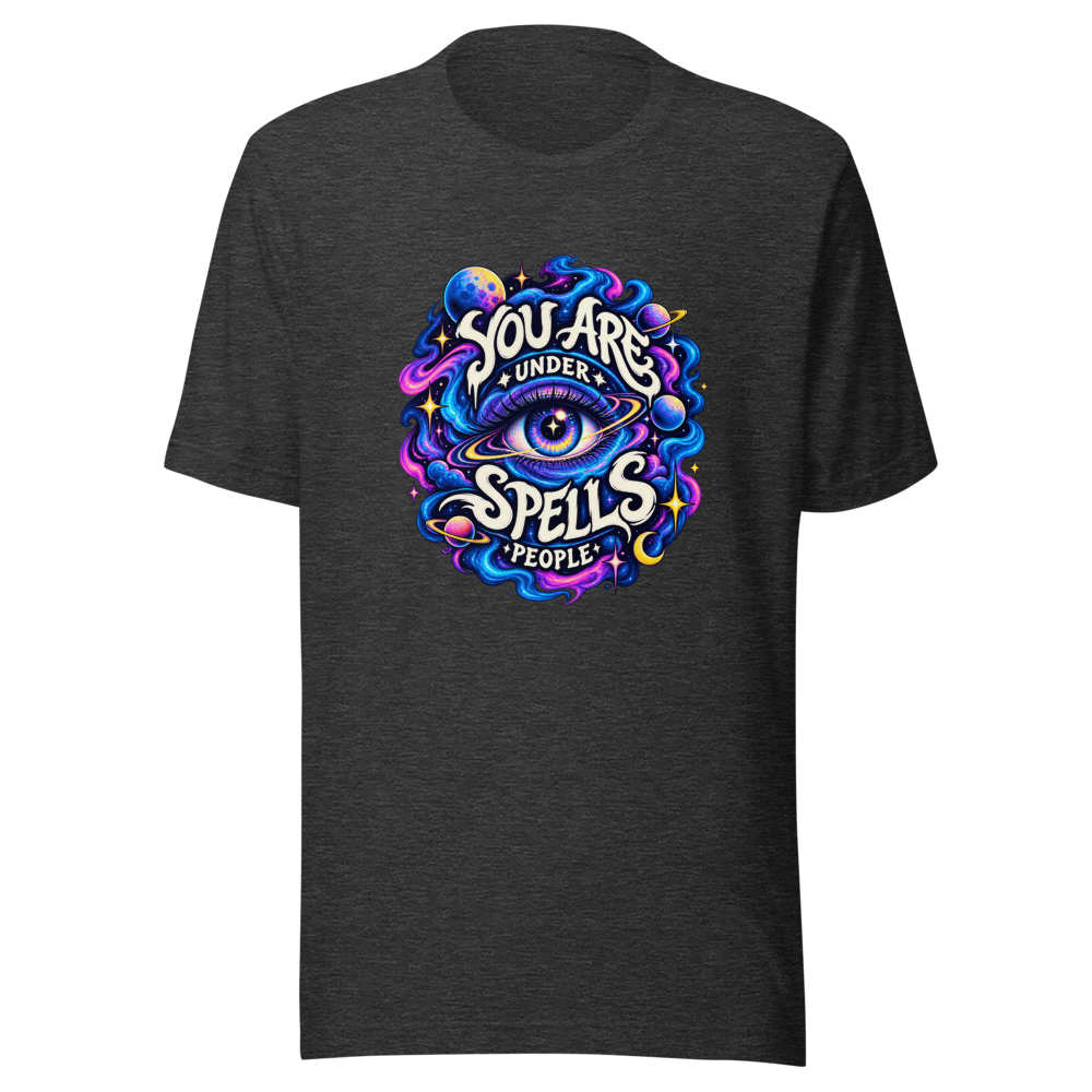 You Are Under Spells Meme T-Shirt - Image 9