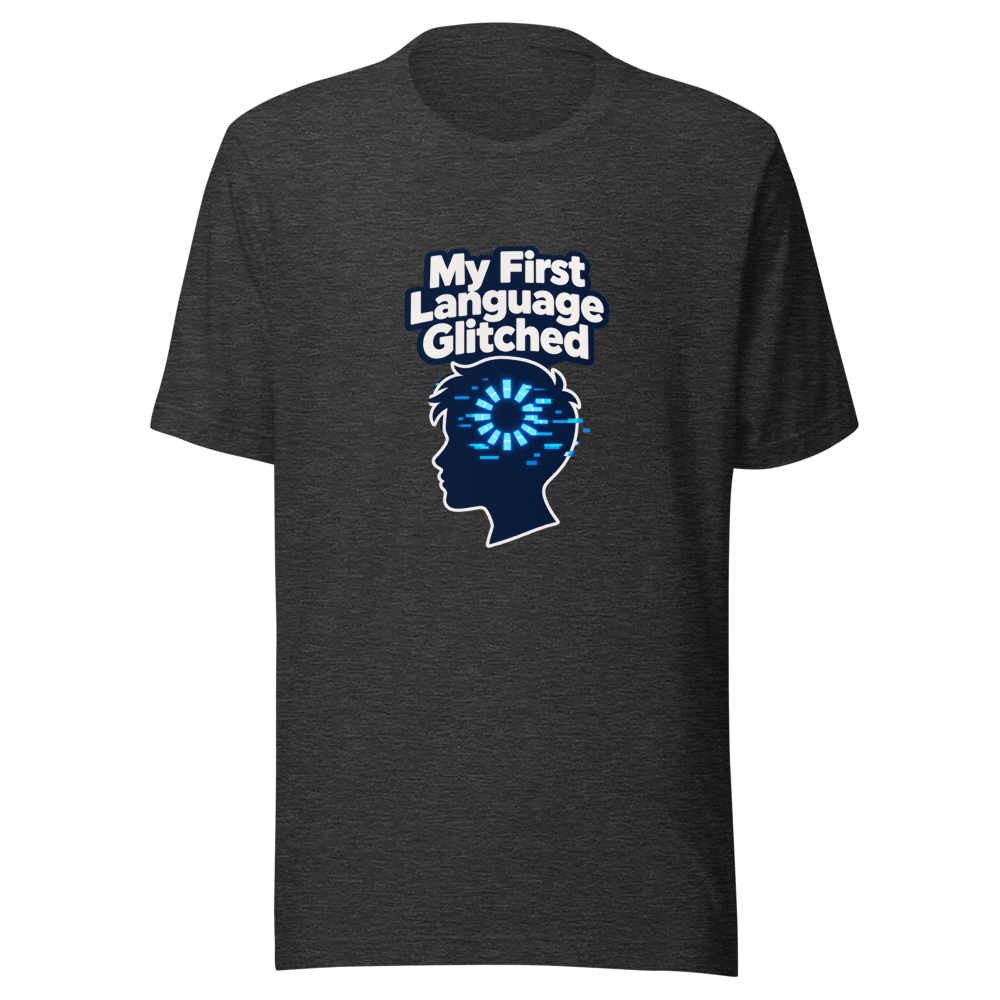 First Language Freeze T-Shirt: Brain Glitch Tee - Image 9