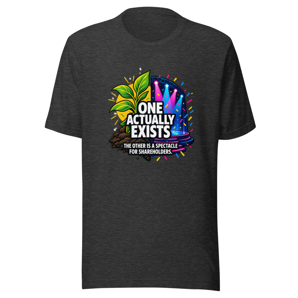 Shareholder Spectacle vs. Real Deal T-Shirt - Image 9