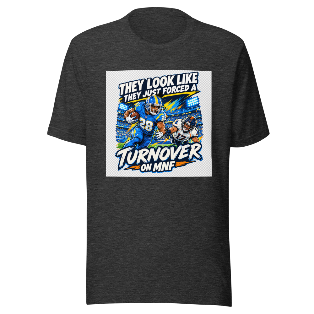 Turnover On MNF Vibes T-Shirt - Image 9