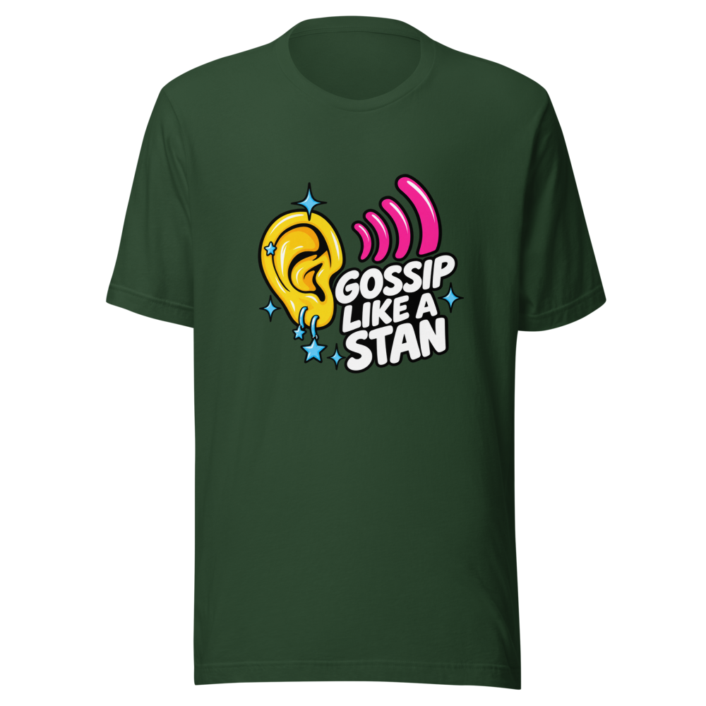 Gossip Like A Stan Viral Tweet T-Shirt - Image 7