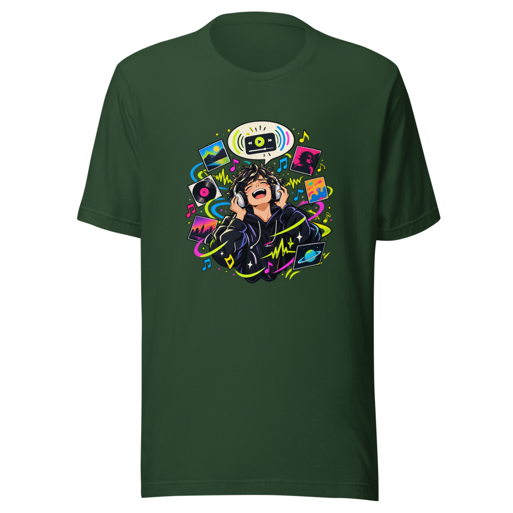 Music Rec Vibes Tee - How It Feels - Image 7