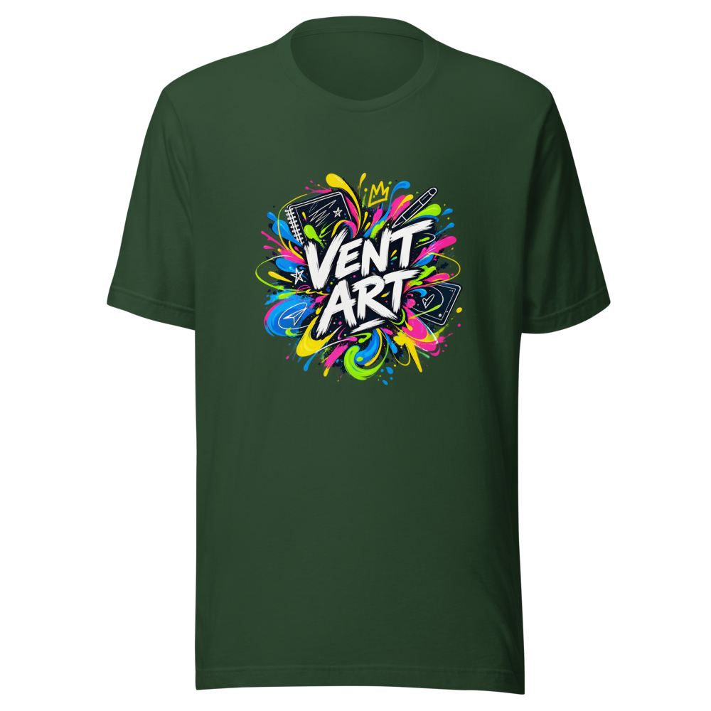 Vent Art Vibes: Express Yourself Tee - Image 7