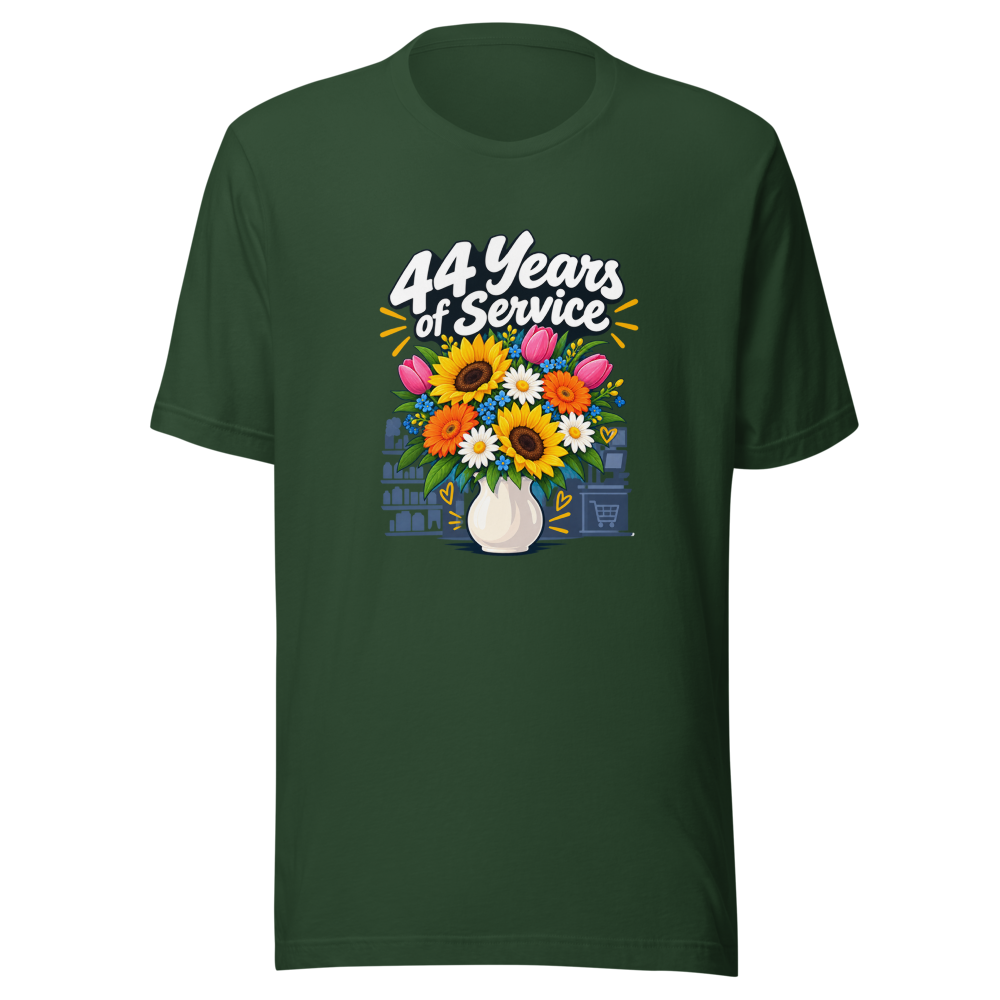 Gayle's 44 Years of Service Retirement Tee - Image 7