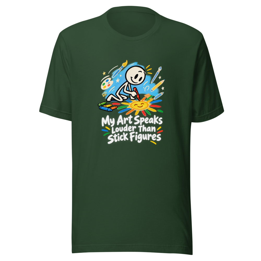 Embrace Your Inner Artist Vibes T-Shirt - Image 7