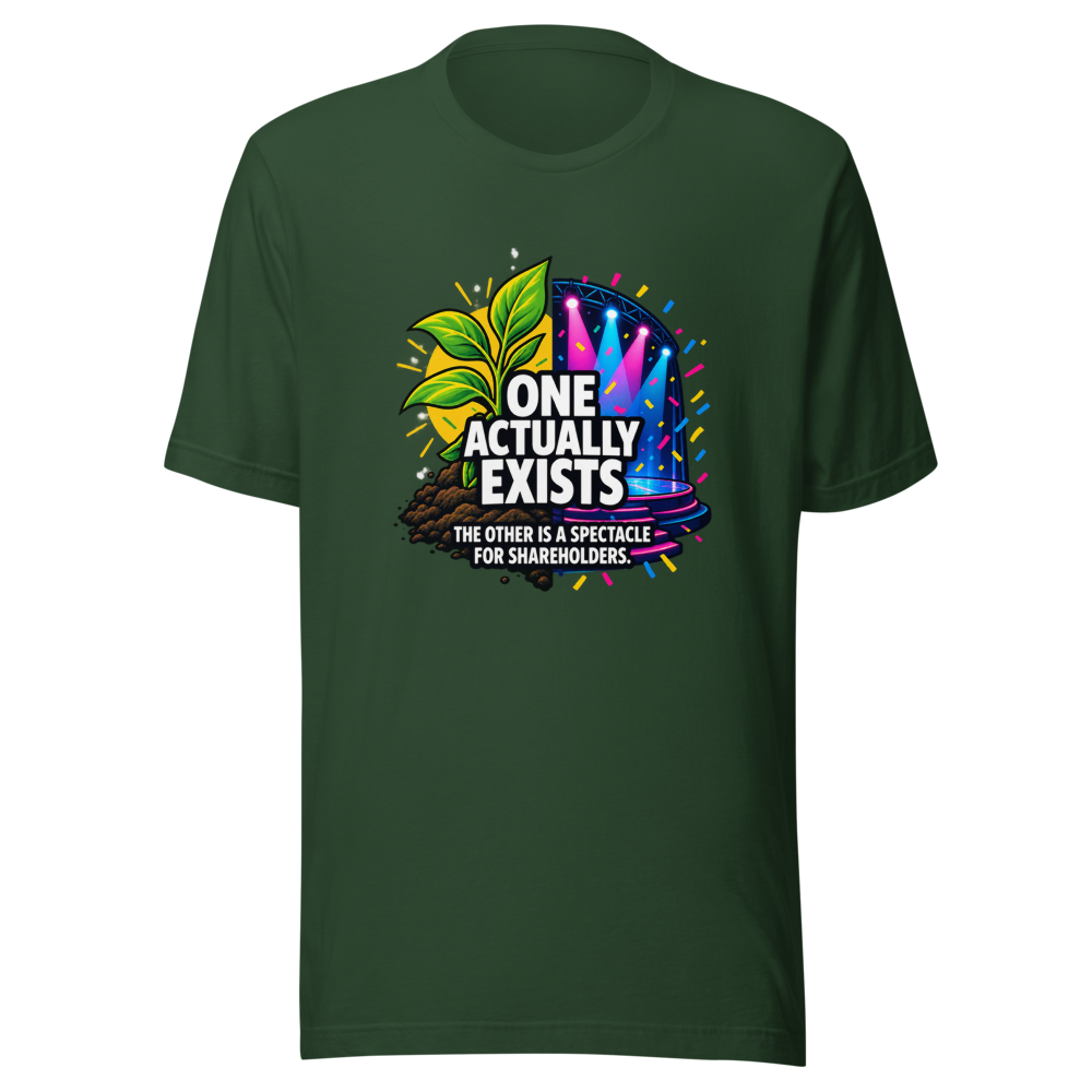 Shareholder Spectacle vs. Real Deal T-Shirt - Image 7