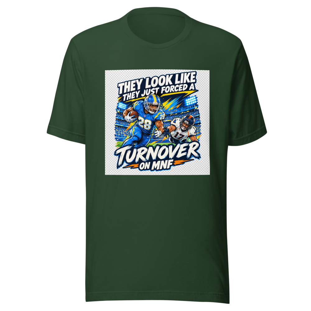 Turnover On MNF Vibes T-Shirt - Image 7