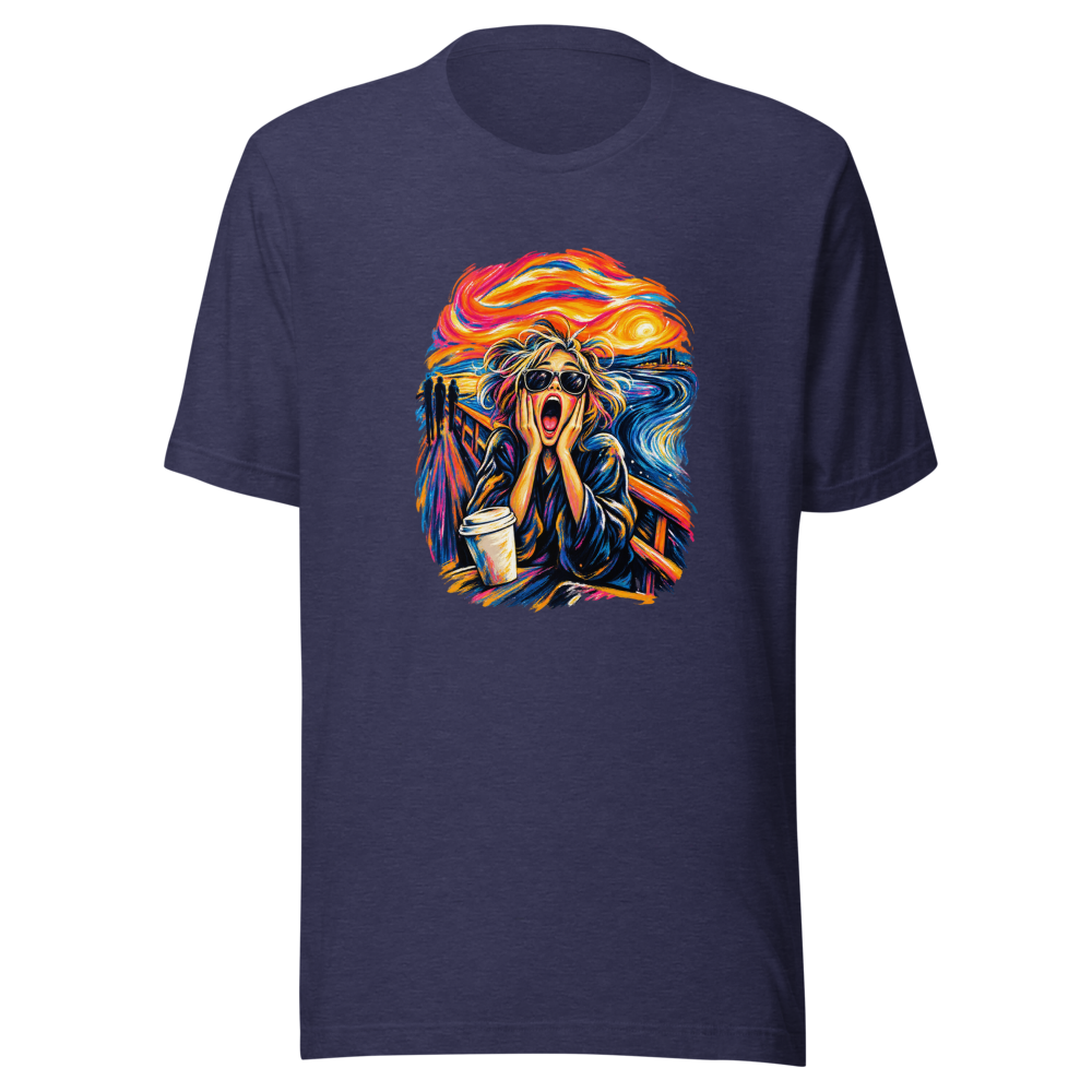 The Greatest Freakout Ever Oil Painting T-Shirt - Image 5