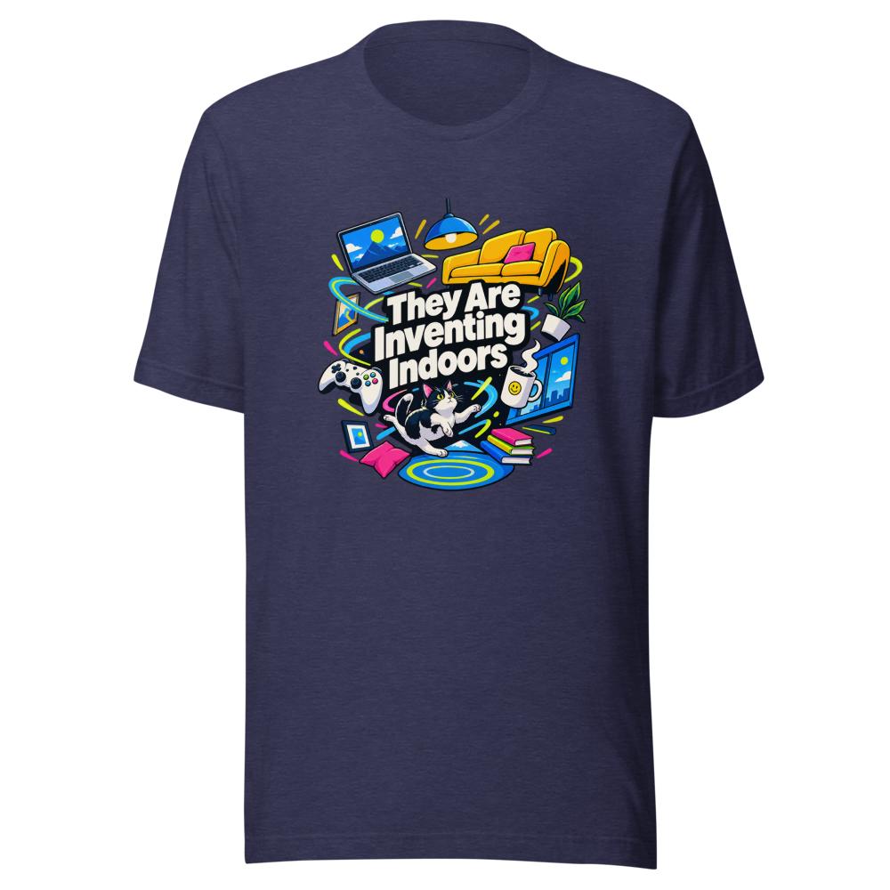 They Are Inventing Indoors T-Shirt - Image 5