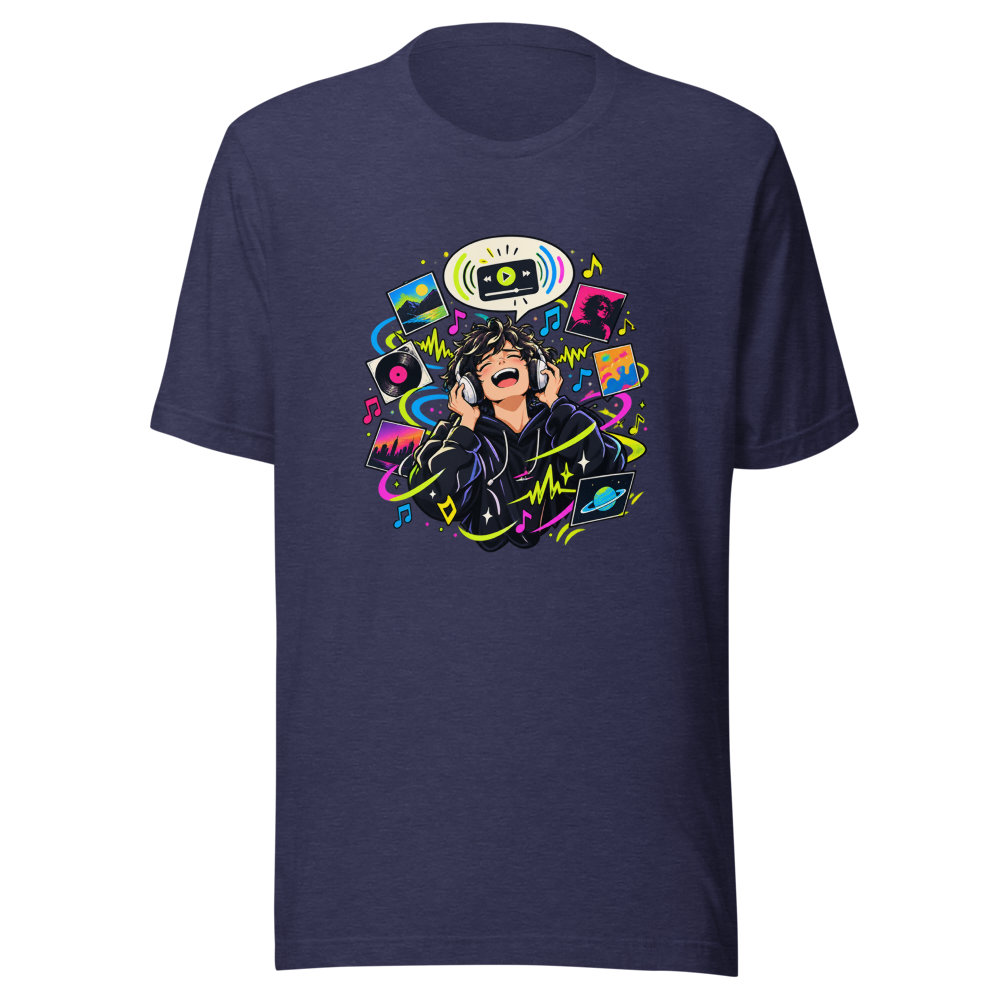 Music Rec Vibes Tee - How It Feels - Image 5