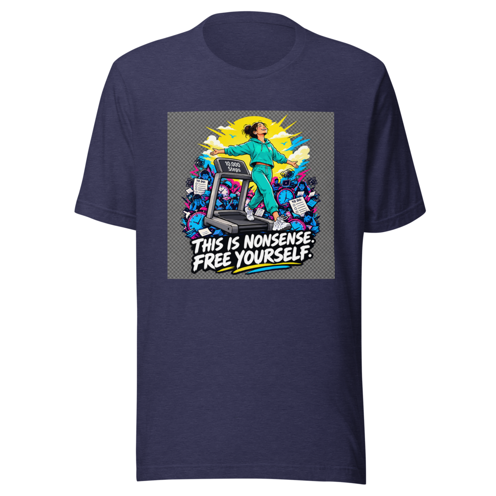 Escape the Hustle Culture Propaganda T-Shirt - Image 5