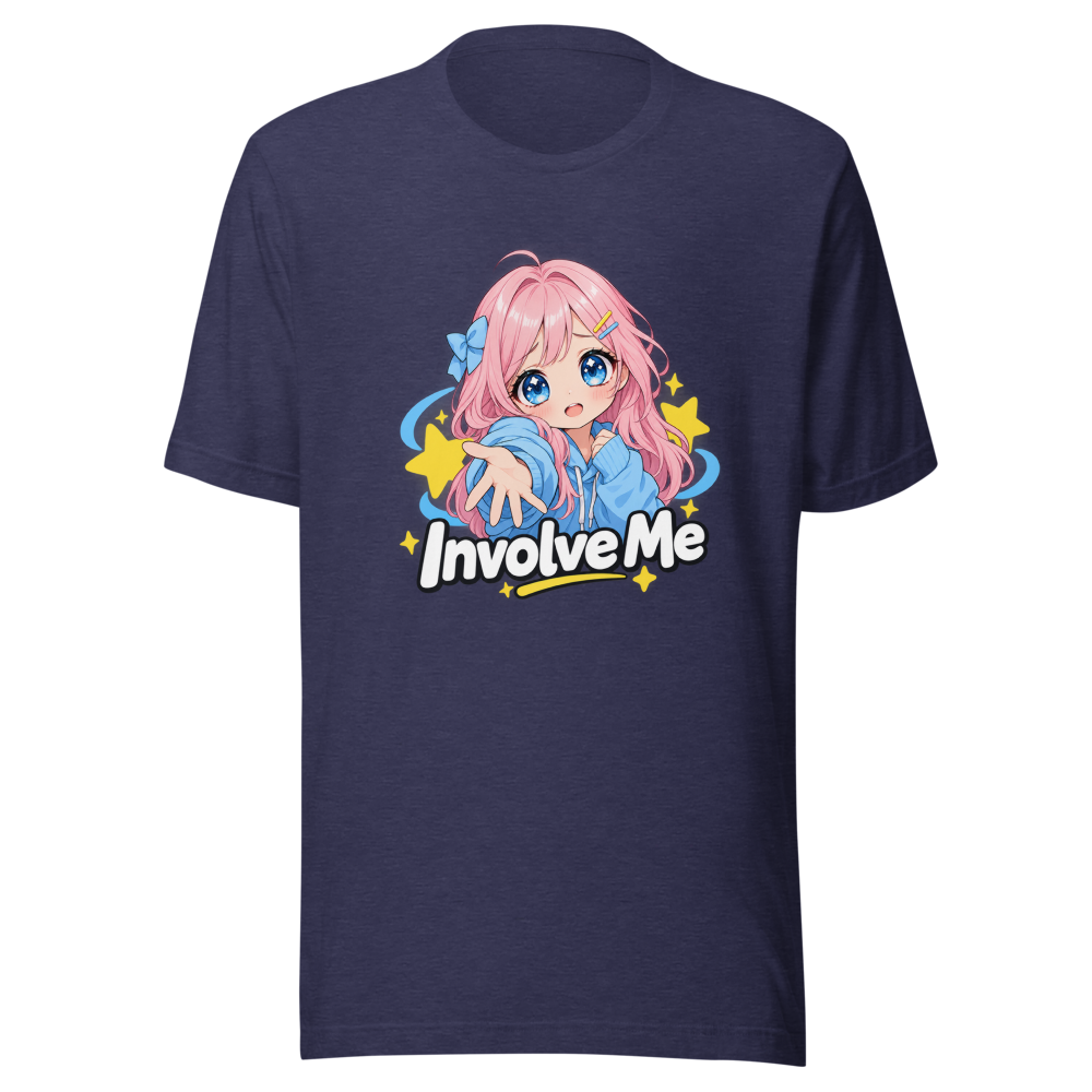 Involve Me T-Shirt: Viral Meme & Kawaii Art - Image 5