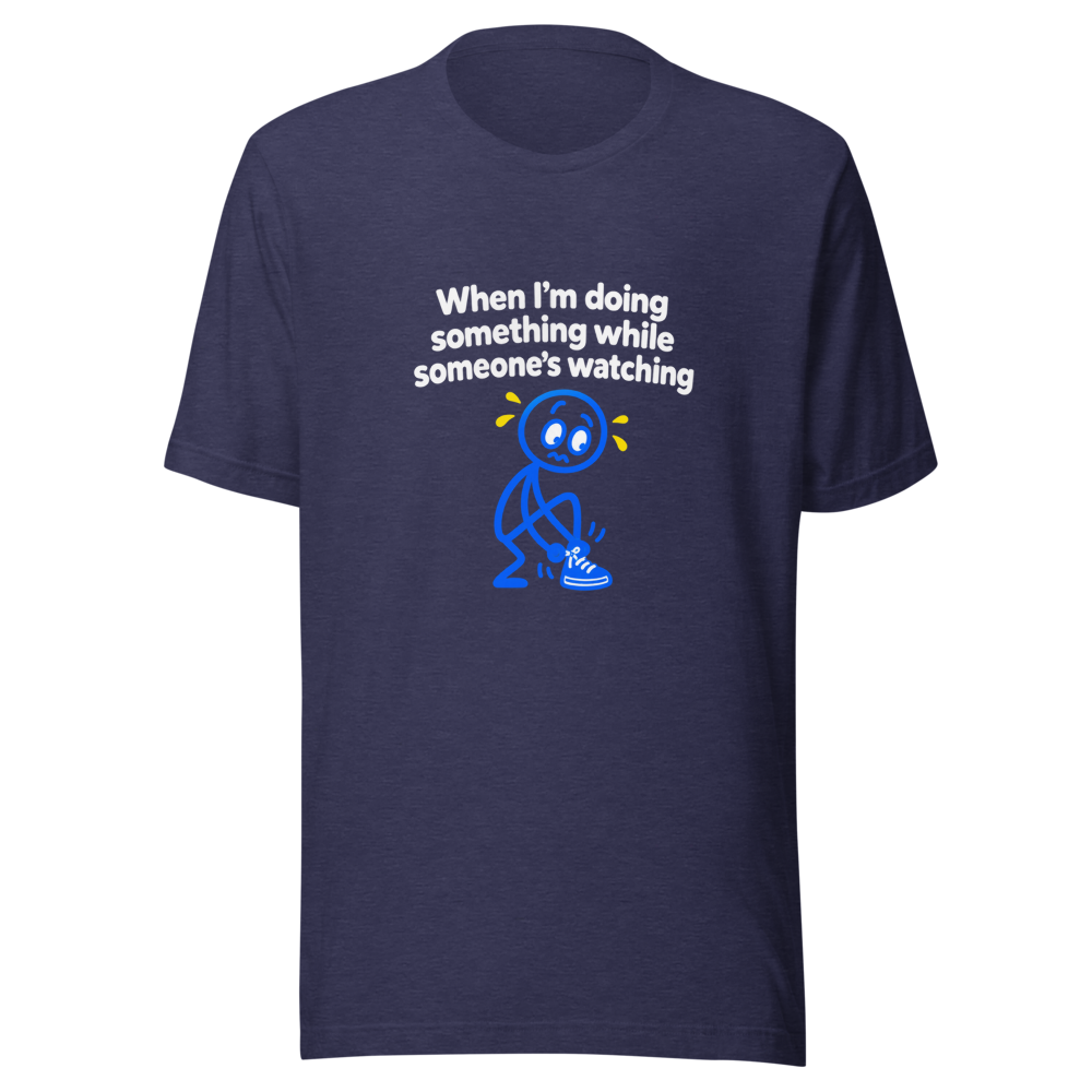 Performance Anxiety T-Shirt: When You're Watched - Image 5