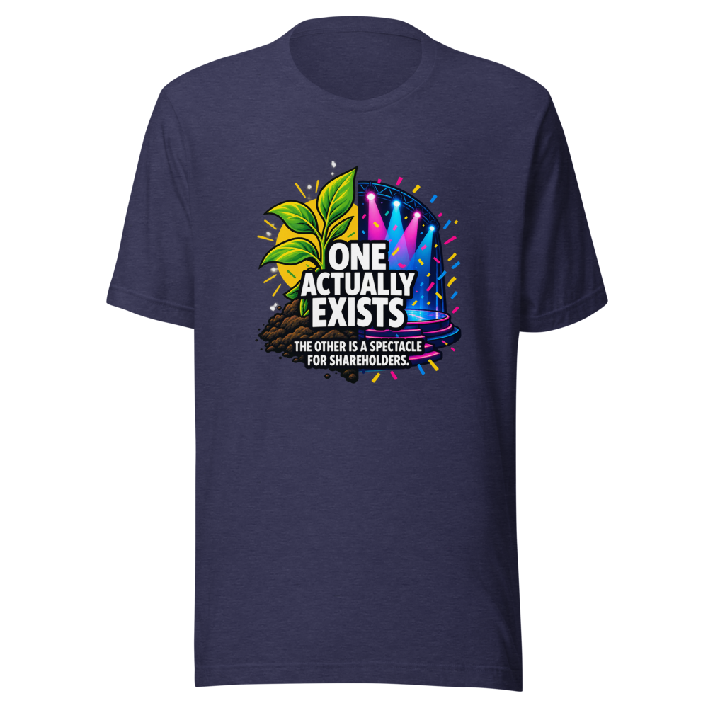 Shareholder Spectacle vs. Real Deal T-Shirt - Image 5