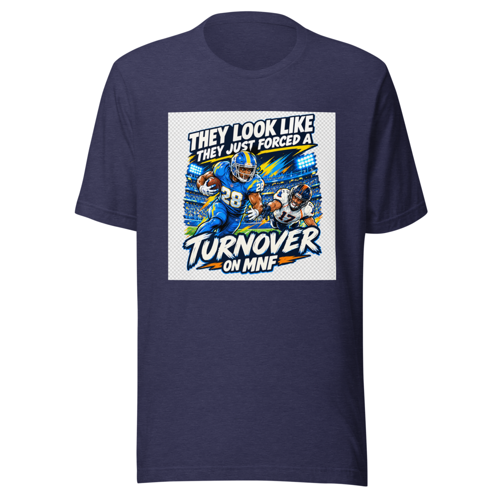 Turnover On MNF Vibes T-Shirt - Image 5