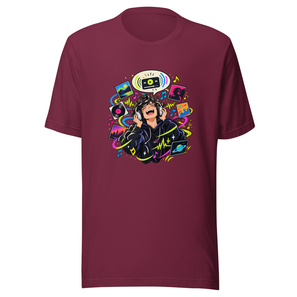 Music Rec Vibes Tee - How It Feels - Image 6